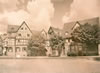 1930 - Das Rheinische Haus in Fahr mit Nachbarhäusern 