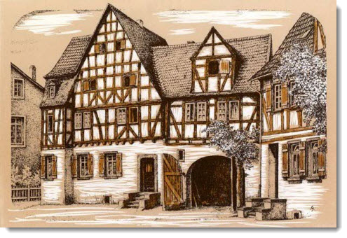 Das Rheinische Haus Stammhaus der Familie Mendel
