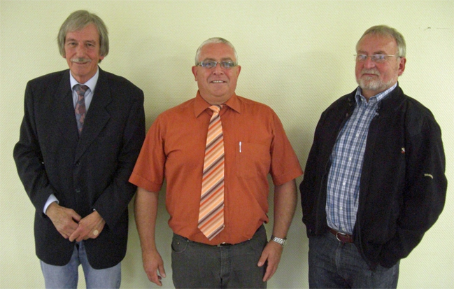 v.links nach rechts Jörg Könemann, Jörg Nußbaum, Friedhelm Becker