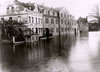 1943 Hochwasser bei der Post in Fahr
