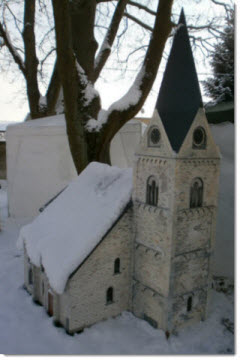 Das Modell der Feldkirche