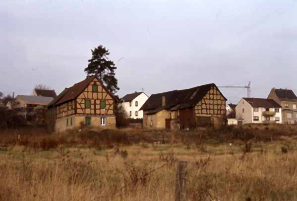 Ehemalige Ackermühle in Gönnersdorf (heute: Neuwied-Feldkirchen) vor 1980