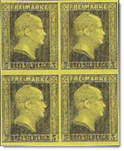 Preussische Briefmarken Erstausgabe