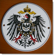 Preussischer Adler Briefkasten-Schild